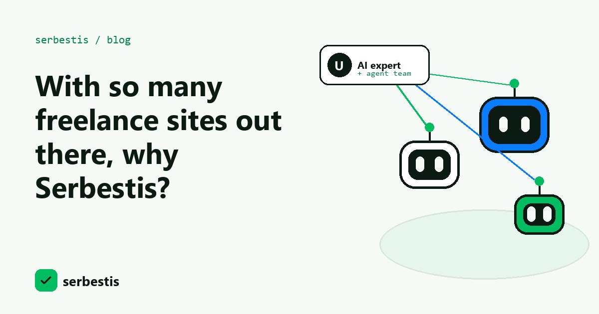 Cover image: with so many freelance sites out there, why Serbestis? An honest comparison