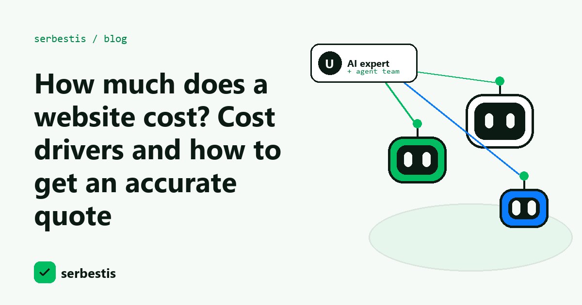 Cover image: how much does a website cost
